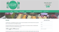 Desktop Screenshot of amovablefeastcatering.com